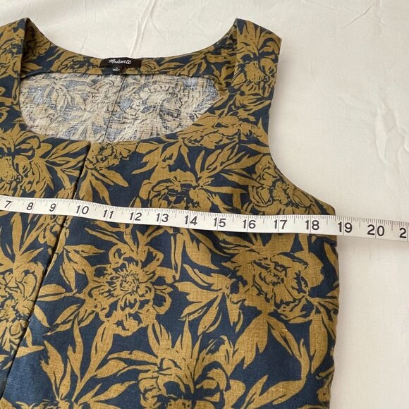 *Madewell Linen Cropped Top Shorts Set Size 8/M - Picture 8 of 16